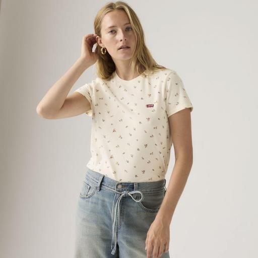 Levi's® Perfect Tee Florecitas 391850405 Camiseta mujer [4]
