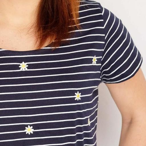 Cottonissimo Camiseta Margaritas 4605 [1]