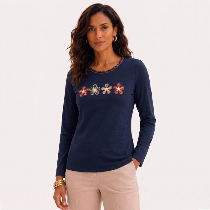 Cottonissimo Camiseta 4 Flores 4936