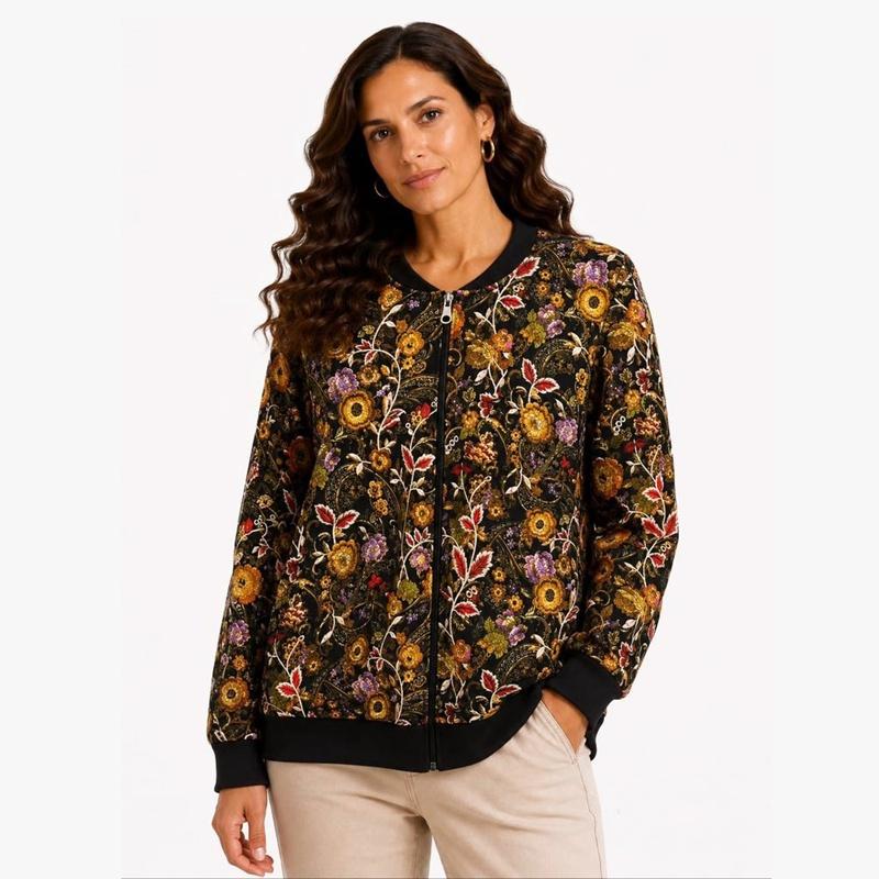 Cottonissimo Chaqueta Bomber Flores 4950