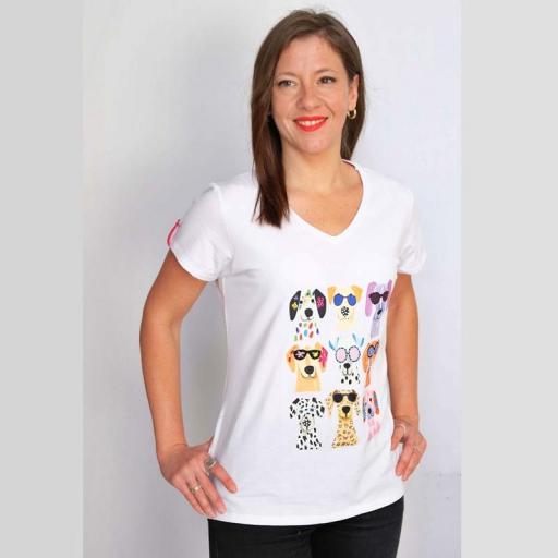 Cottonissimo Camiseta Perritos 54333