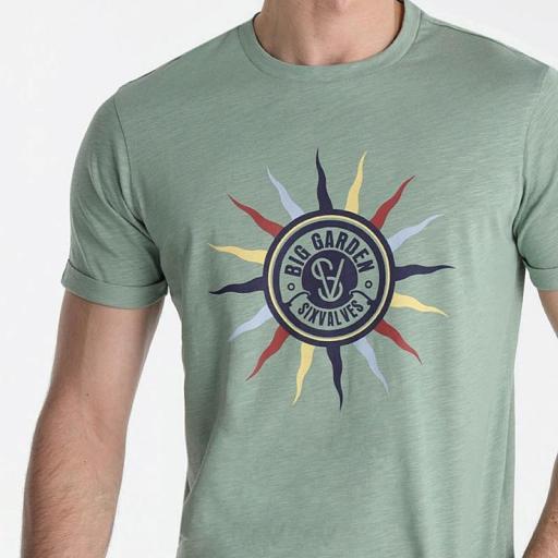 Six Valves Camiseta manga corta verde 142248 [1]