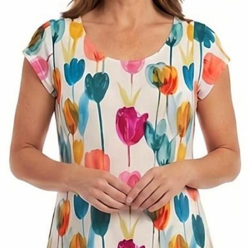 Cottonissimo Vestido Tulipanes 65258 [1]