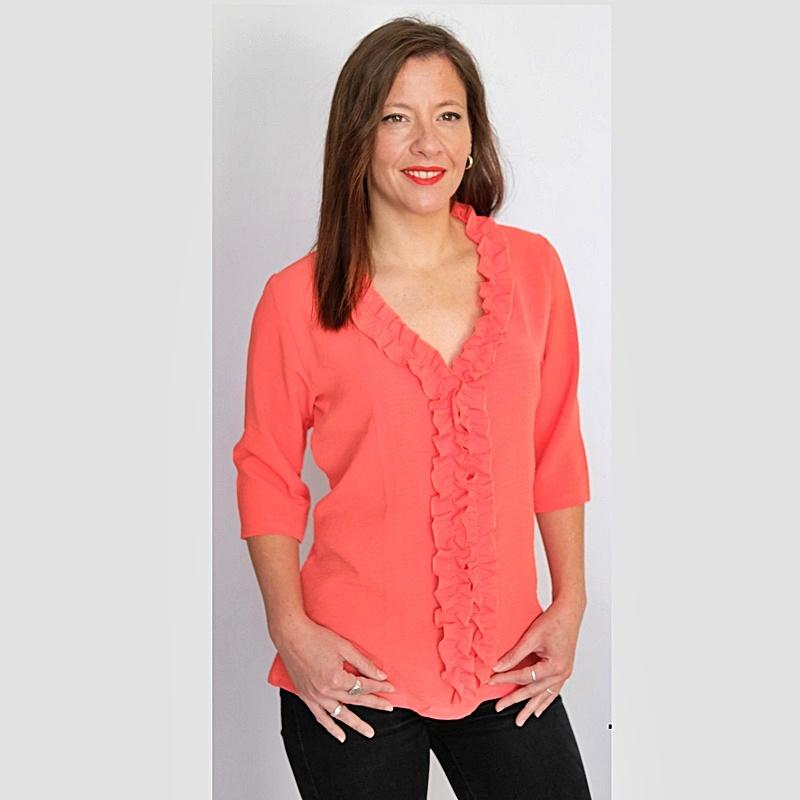 Cottonissimo Blusa Volantes 65265