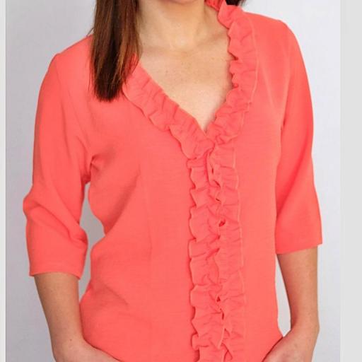 Cottonissimo Blusa Volantes 65265 [1]