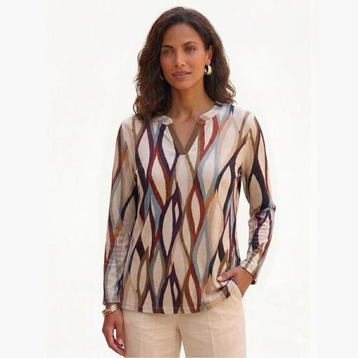 Cottonissimo Camiseta Cuello Antelina 74033