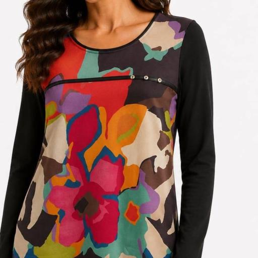 Cottonissimo Camiseta 3 Botones 74068 [1]