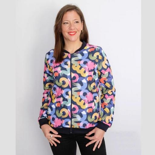 Cottonissimo Chaqueta Bomber Multicolor 82366