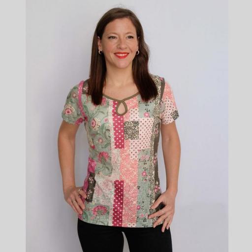 Cottonissimo Camiseta Patchwork 82370