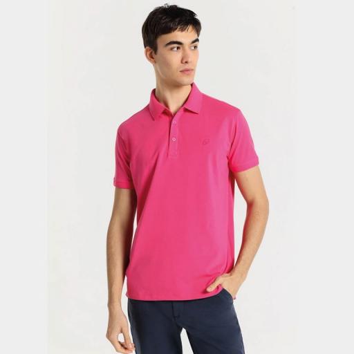 Bendorff Polo Manga Corta Fucsia 137465