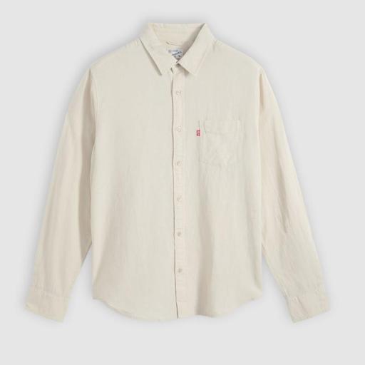 Levi's® Camisa Sunset One Pocket Standard Fit 857460197 Crema [5]