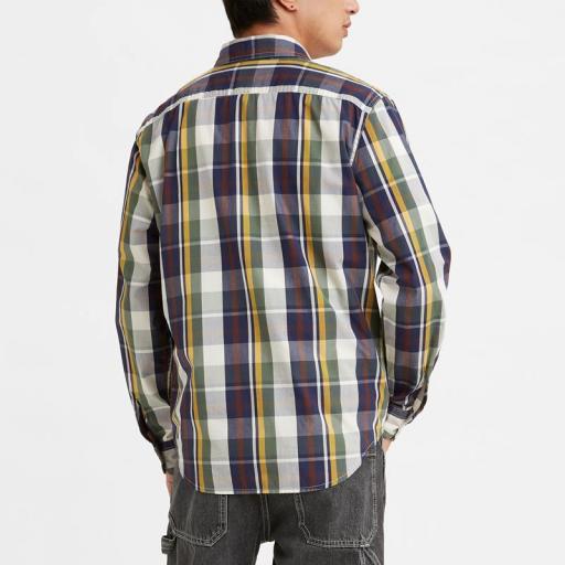Levi's® Classic Standard Fit 1 Pocket Shirt - Dholak Peacoat 857480084. Camisa hombre [3]