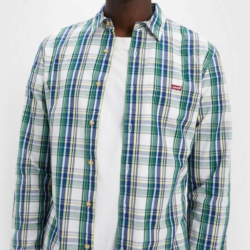 Levi's® Long Sleeve Battery Housemark Slim Shirt 866250027 Camisa hombre [4]