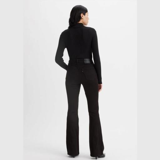 Levi's® 726™ High Rise Flare Jeans Negro A34100070 Vaquero acampanado mujer [1]