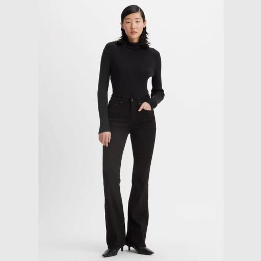 Levi's® 726™ High Rise Flare Jeans Negro A34100070 Vaquero acampanado mujer
