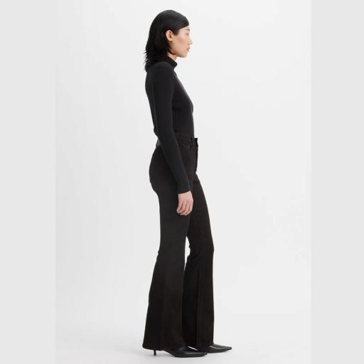 Levi's® 726™ High Rise Flare Jeans Negro A34100070 Vaquero acampanado mujer [5]
