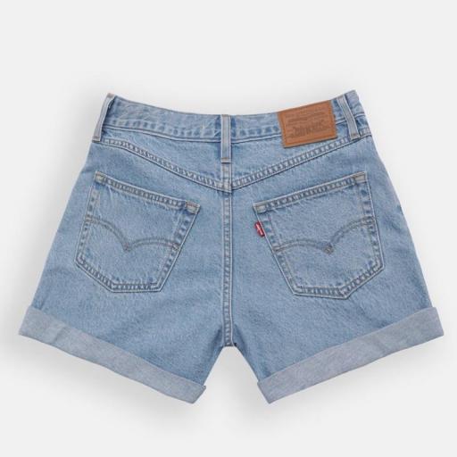Levi's® ROLLED 80’S MOM SHORTS Back to blue A55640006 Vaquero corto mujer [4]
