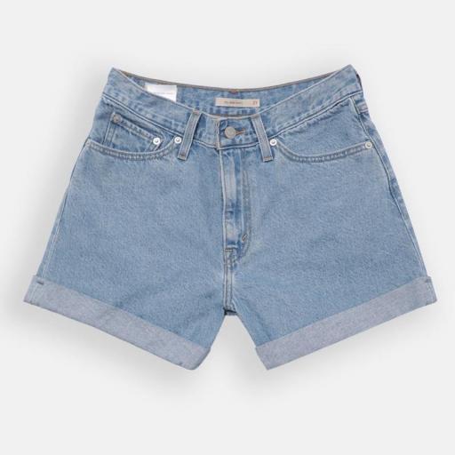 Levi's® ROLLED 80’S MOM SHORTS Back to blue A55640006 Vaquero corto mujer [5]