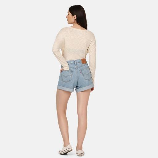 Levi's® ROLLED 80’S MOM SHORTS Back to blue A55640006 Vaquero corto mujer [2]