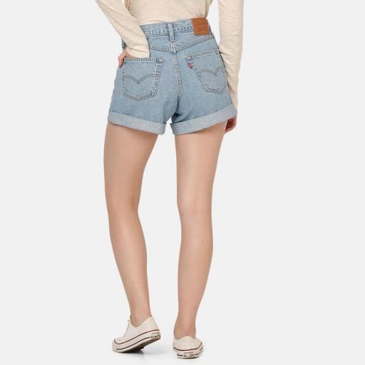 Levi's® ROLLED 80’S MOM SHORTS Back to blue A55640006 Vaquero corto mujer [1]