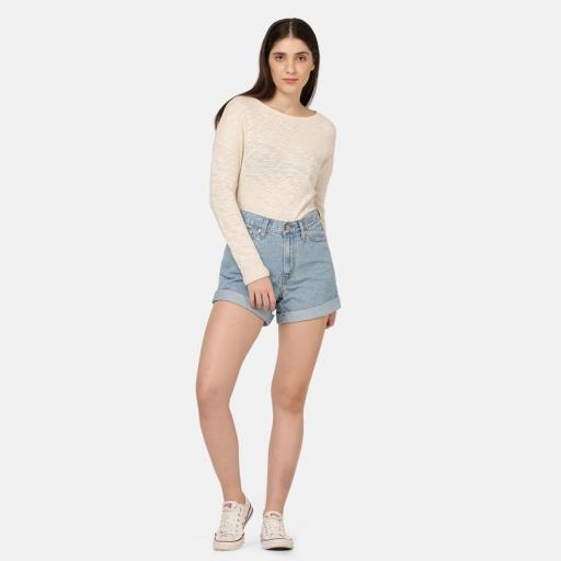 Levi's® ROLLED 80’S MOM SHORTS Back to blue A55640006 Vaquero corto mujer [0]