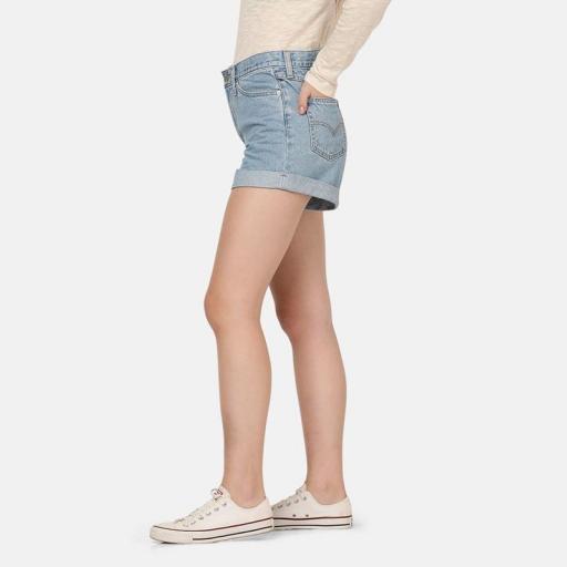 Levi's® ROLLED 80’S MOM SHORTS Back to blue A55640006 Vaquero corto mujer [3]