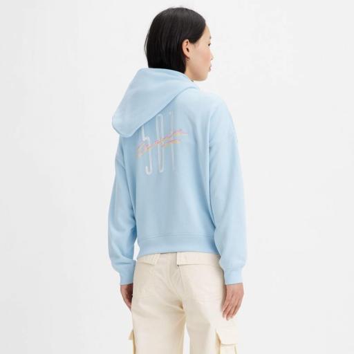 Levi's® Graphic Authentic Hoodie California Angel Falls A55910001 Sudadera mujer. [1]