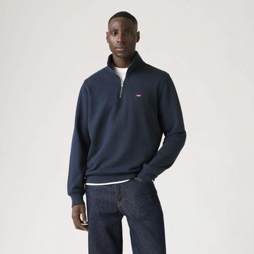 Levi's® Jersey Original Housemark Con Cremallera De Un Cuarto A86060005 [1]