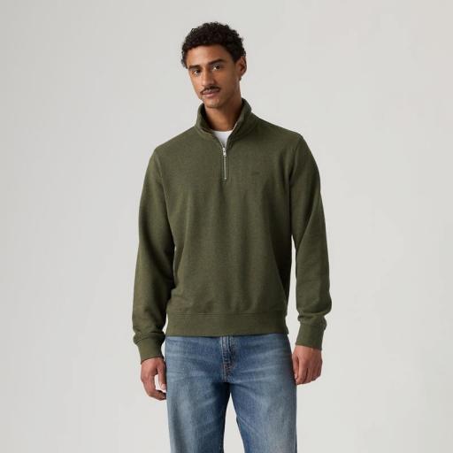 Levi's® Jersey Original Housemark Con Cremallera De Un Cuarto A86060019