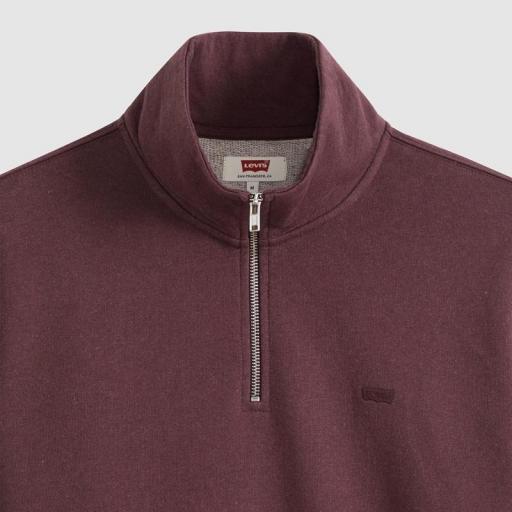 Levi's® Jersey Original Housemark Con Cremallera De Un Cuarto A86060021 [1]
