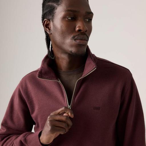 Levi's® Jersey Original Housemark Con Cremallera De Un Cuarto A86060021 [4]