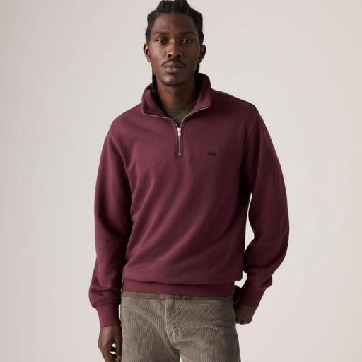 Levi's® Jersey Original Housemark Con Cremallera De Un Cuarto A86060021 [0]