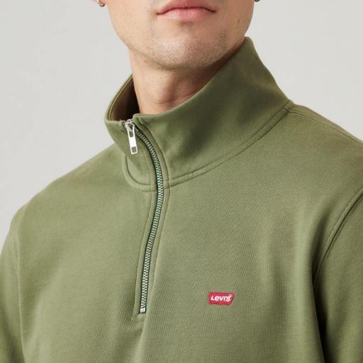 Levi's® Jersey Original Housemark Con Cremallera De Un Cuarto A86060006 [2]