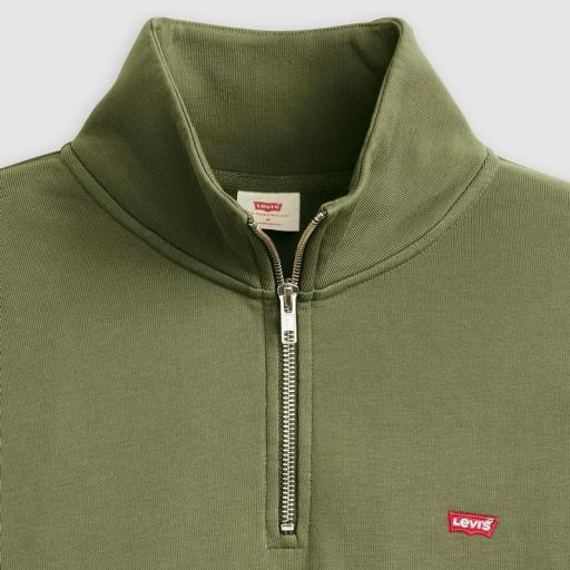 Levi's® Jersey Original Housemark Con Cremallera De Un Cuarto A86060006 [3]