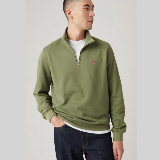 Levi's® Jersey Original Housemark Con Cremallera De Un Cuarto A86060006 [4]