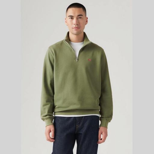 Levi's® Jersey Original Housemark Con Cremallera De Un Cuarto A86060006 [0]