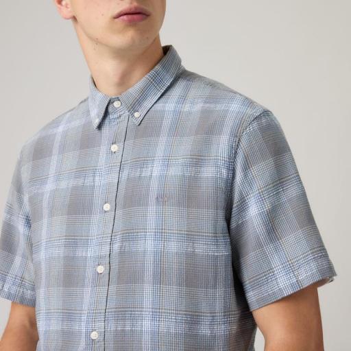 Levi's®  Short Sleeve Authentic Button-down Lightweight Shirt A91610037 Camisa hombre manga corta. [2]