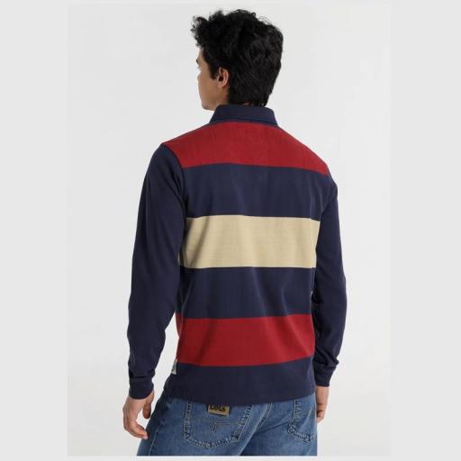 Lois Jeans Polo Manga Larga Acacia Bran 146685 [1]