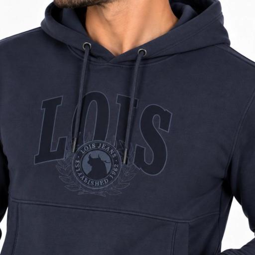 Lois Jeans Sudadera Alioth Brazilian Marino 146825 [2]