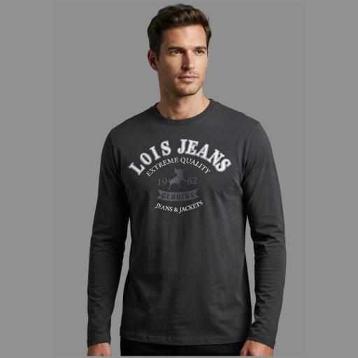 Lois Jeans Camiseta Aloisete Bet Negro 146790 [0]