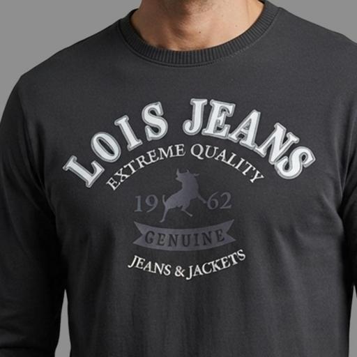 Lois Jeans Camiseta Aloisete Bet Negro 146790 [2]