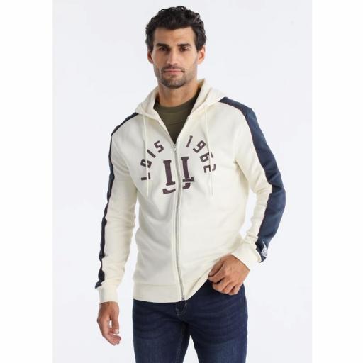 Lois Jeans Sudadera con cremallera Anise Emerald 143349 [0]