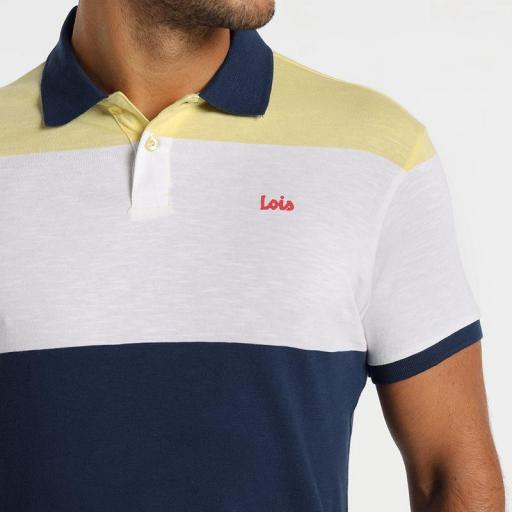 lois Jeans Polo Bastian Gold 131543303 401 [2]