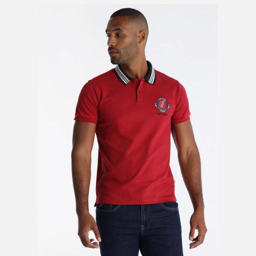 Lois Jeans Polo Chiffon Licor 145134