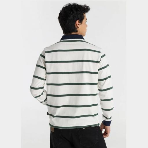 Lois Jeans Polo Manga Larga Clarel Blanc 146705 [1]