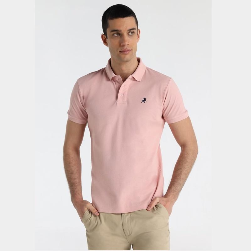 Lois Jeans Polo Filipo Classic Rosa 145086