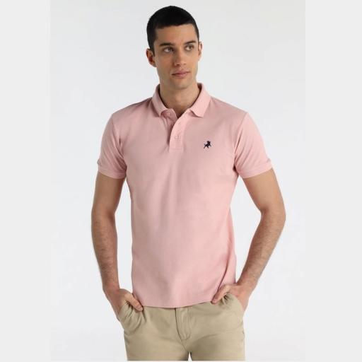 Lois Jeans Polo Filipo Classic Rosa 145086 [0]