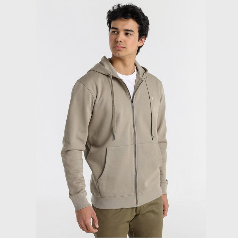 Lois Jeans Sudadera Capucha Filipodera Japonisa Taupe 146801
