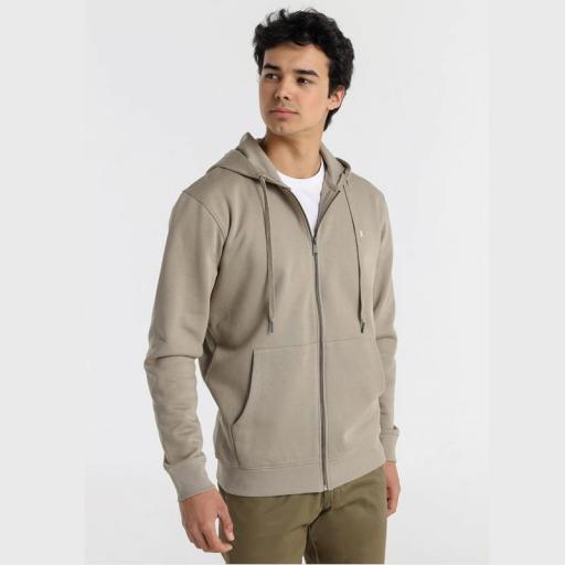 Lois Jeans Sudadera Capucha Filipodera Japonisa Taupe 146801 [0]