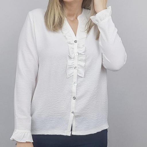 Cottonissimo Blusa Blanca 4351 [2]